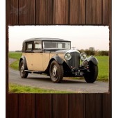 Металлическая табличка Bentley 8 Litre Sedanca de Ville by Mulliner